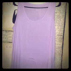 Purpke loose fit tank